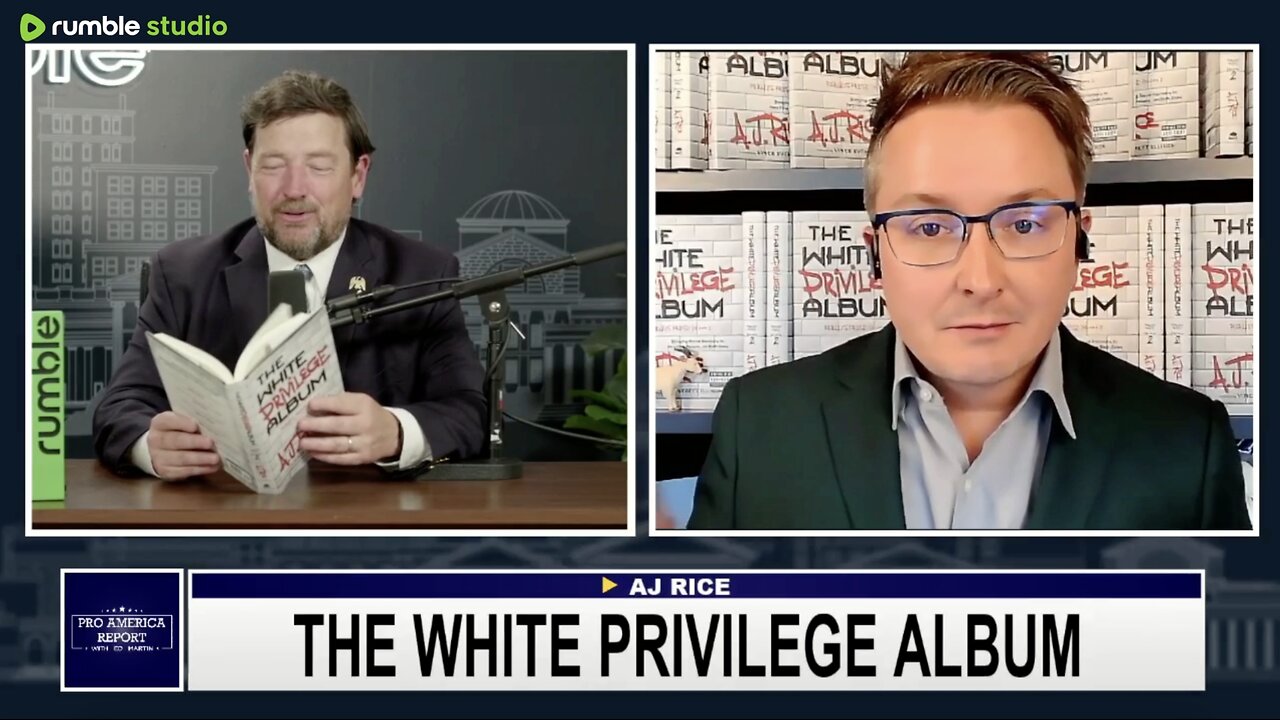 INTERVIEW: A.J. Rice — The White Privilege Album | November 19, 2024 #ProAmericaReport