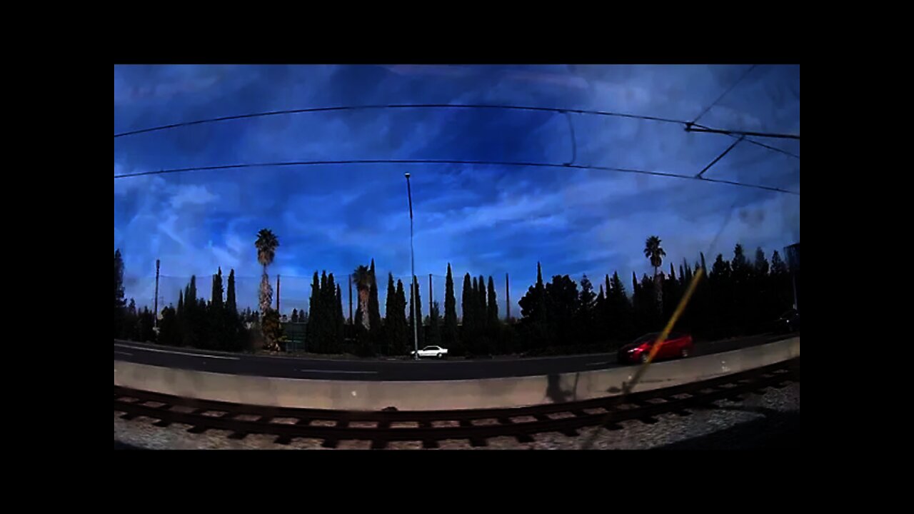 San Jose VTA--Short Train Ride-BLUE