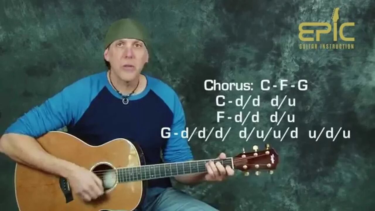 EZ Acoustic guitar lesson learn Bob Dylan Like A Rolling Stone chords strumming patterns rhythms
