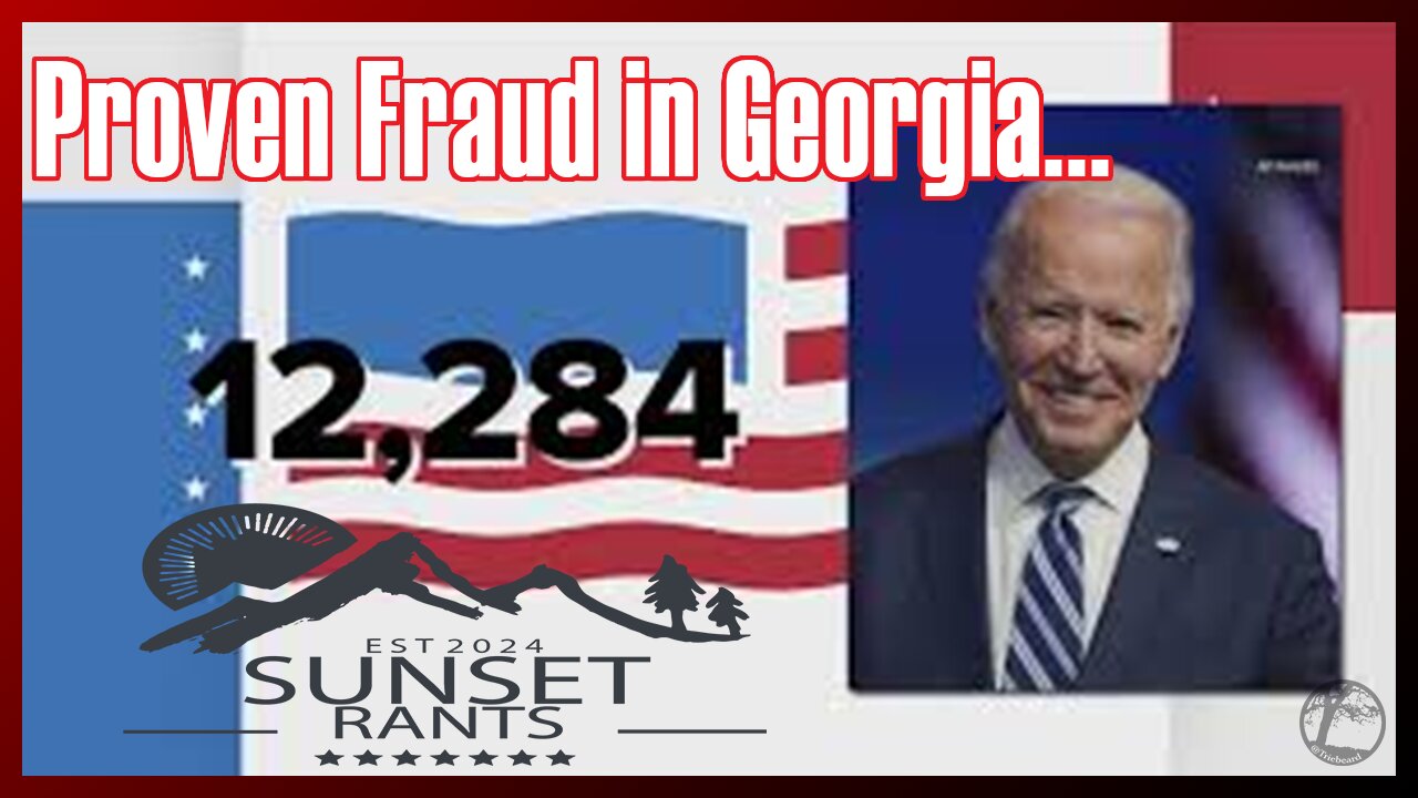 BREAKING!!! Proven Election Fraud in Georgia... on Sunset Rants