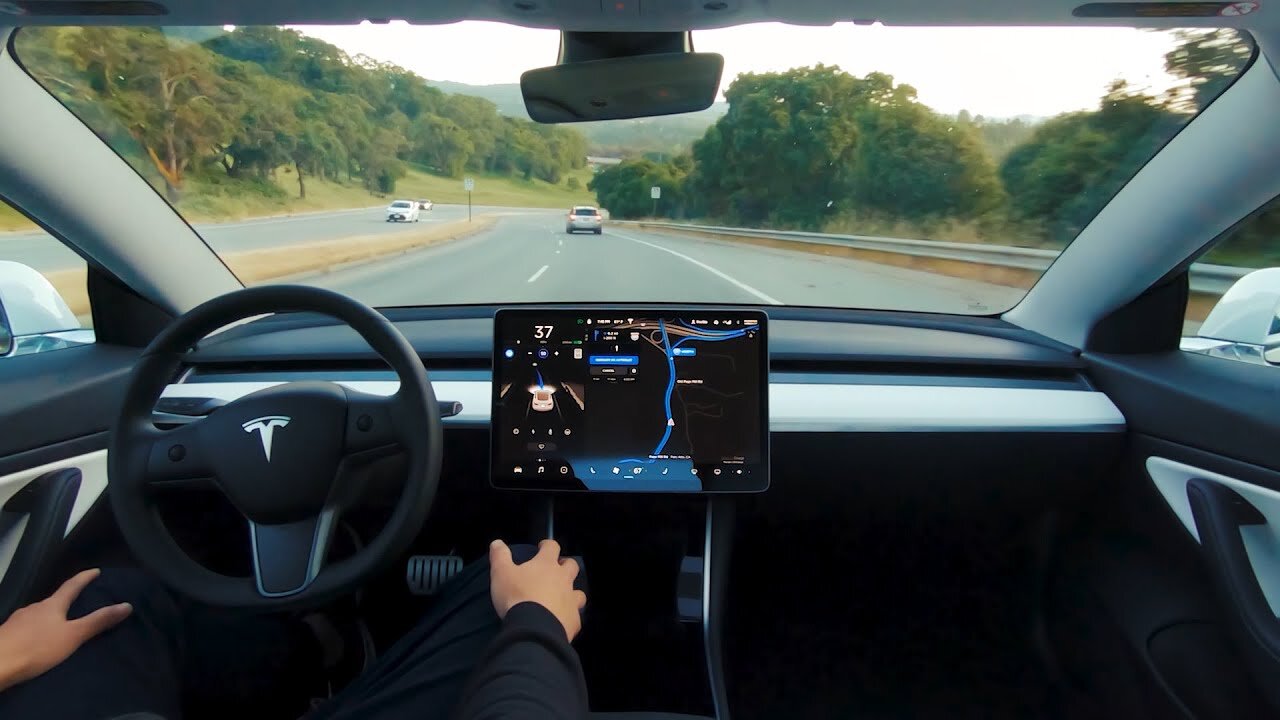 Tesla Full Auto Driving