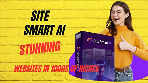 SiteSmart Ai Review-Stunning Websites in 1000s of Niches 