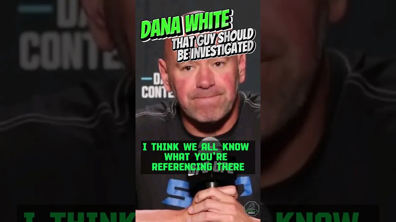 Dana White on Judge Mike Bell at Noche UFC #shorts #danawhite #ufcshorts