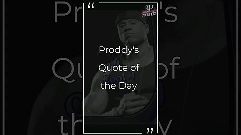 Proddy's QotD 8/8/23 #god1st #3p #qotd #shorts #ytviral #shortsquote