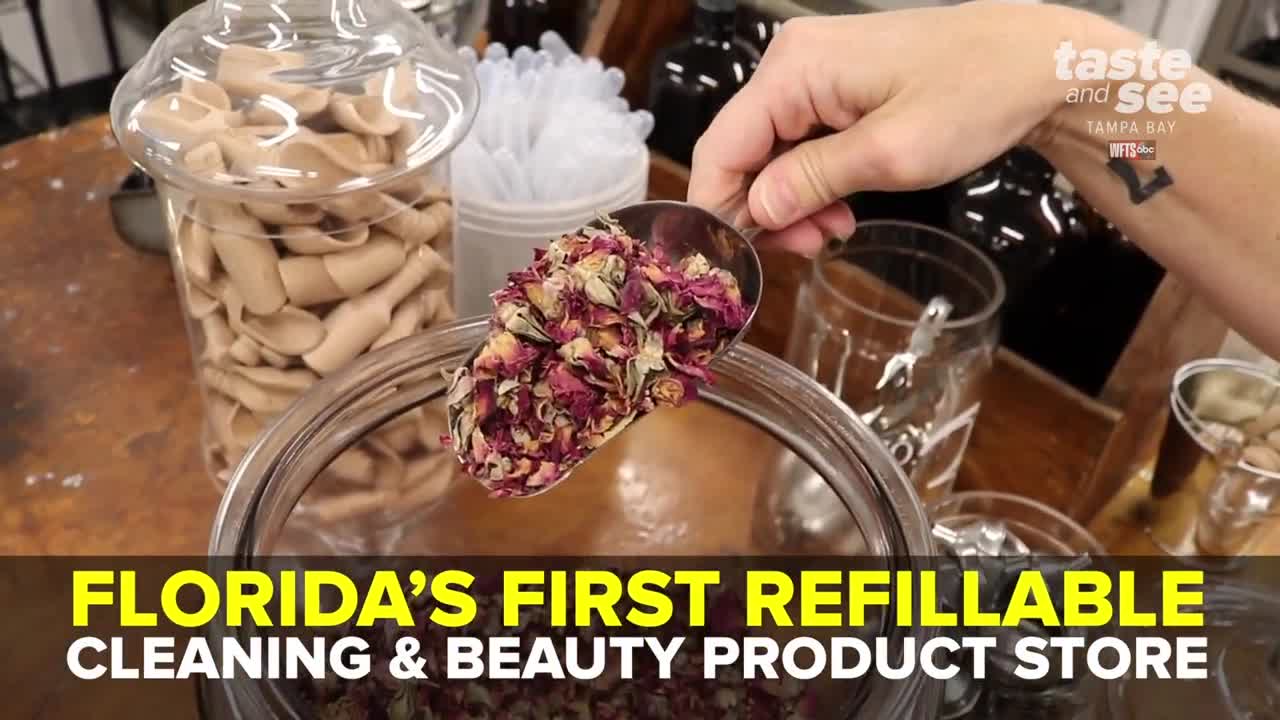 Florida's first refillable cleaning and beauty product store | Taste and See Tampa Bay