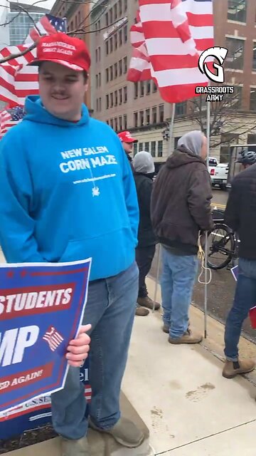 14 Year Old Boy Scout Leader Out of Byron Center, Michigan Supports Trump #GrassrootsArmy