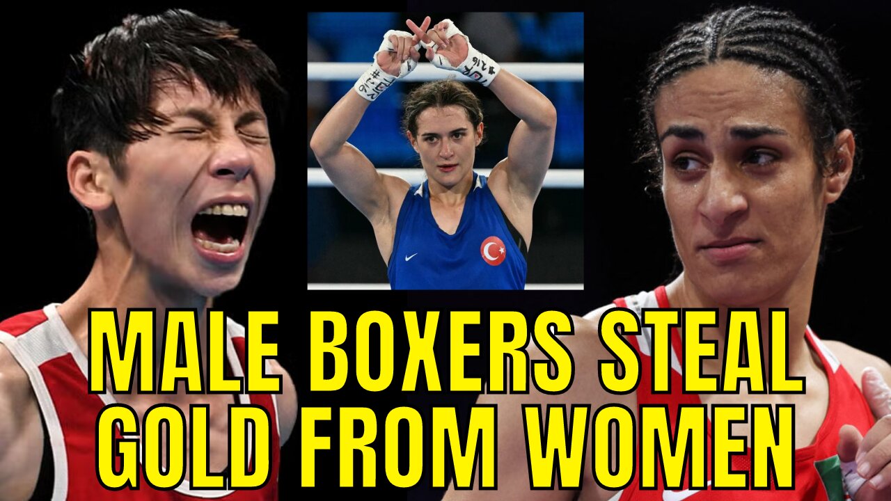 Male Boxers STEAL GOLD From Women At Woke Olympics After MASSIVE Protest, Trainer ADMITS All!