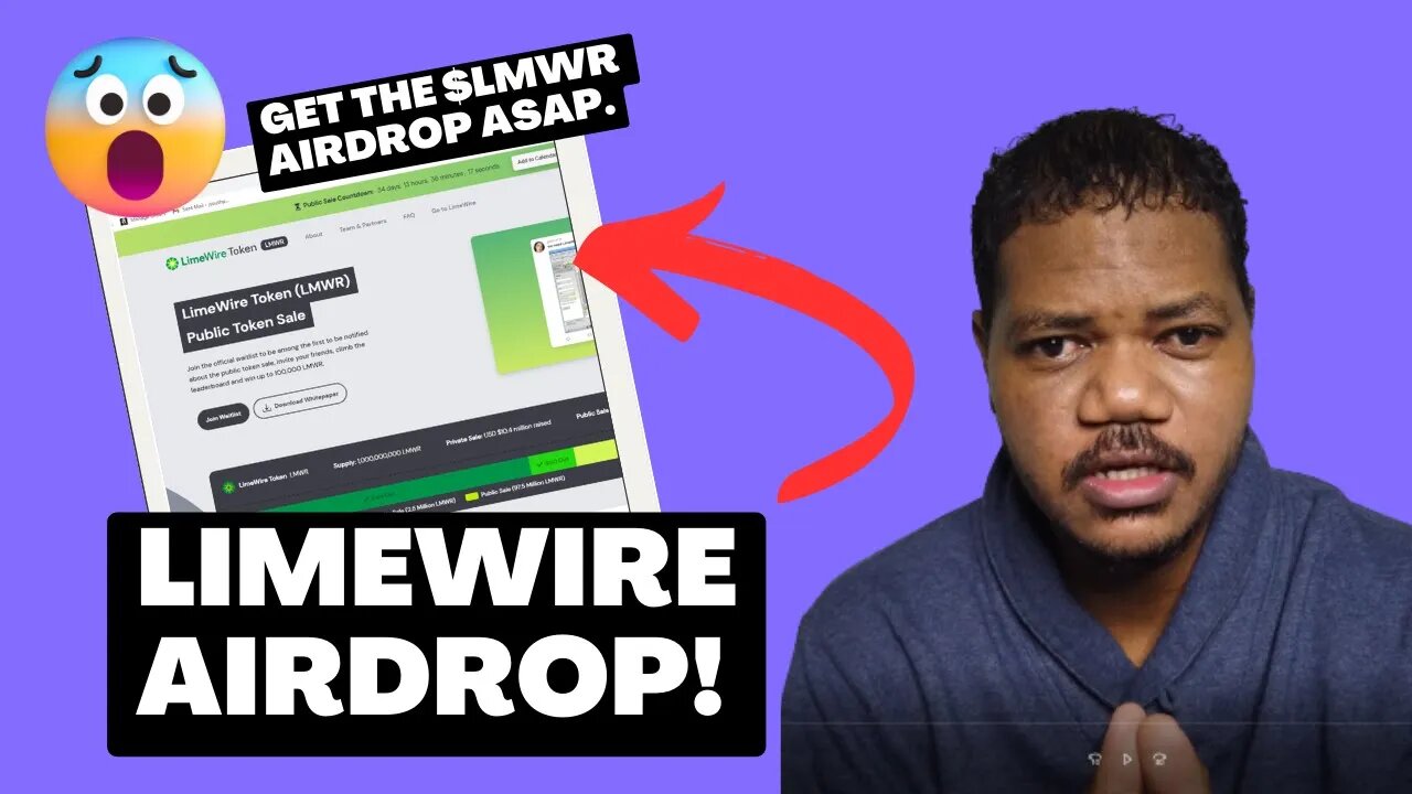 Why You Should Be Very Interested In The Limewire $LMWR Airdrop. Check Out The $LMWR Utility.