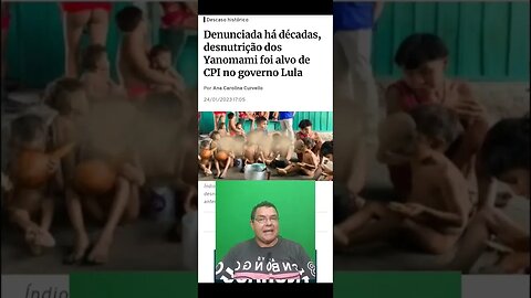Mais uma mentira deste desgoverno sobre os yanomami.