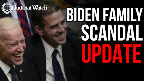 Judicial Watch: DOJ/FBI Cover-up to Protect Joe Biden?