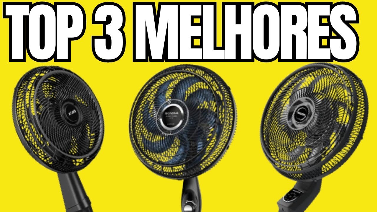 🔴TOP 3 Melhores VENTILADORES DE COLUNA DE 2023 | Qual o melhor VENTILADOR 2023 | VENTILADOR