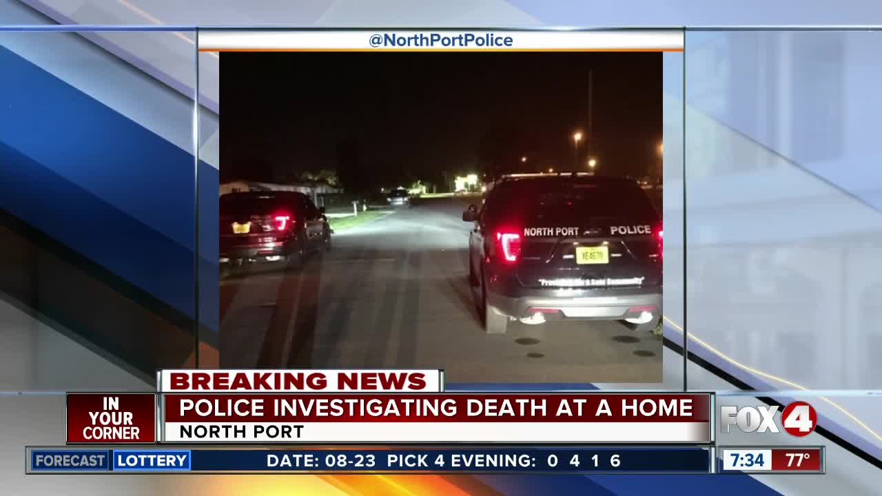 Death investigation in North Port off Tamiami Trail