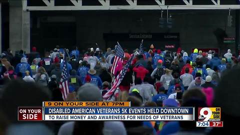 DAV 5K brings thousands Downtown to run, walk, roll and ride in honor of veterans