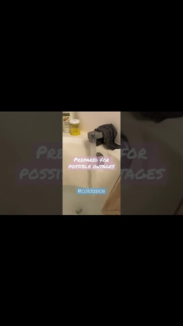 Storms & #ostomy | prep for possible power loss (we use more water; rinsing, cleaning etc). #shorts