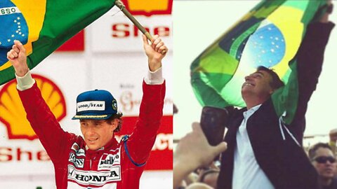 Homenagem a Ayrton Senna e ao Presidente Bolsonaro