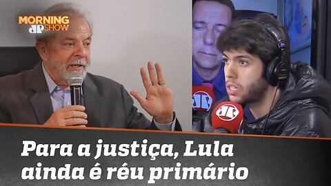 Caio Copolla: para a justiça, Lula ainda é réu primário