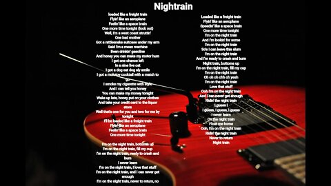 Nightrain - Guns N Roses Lyrics