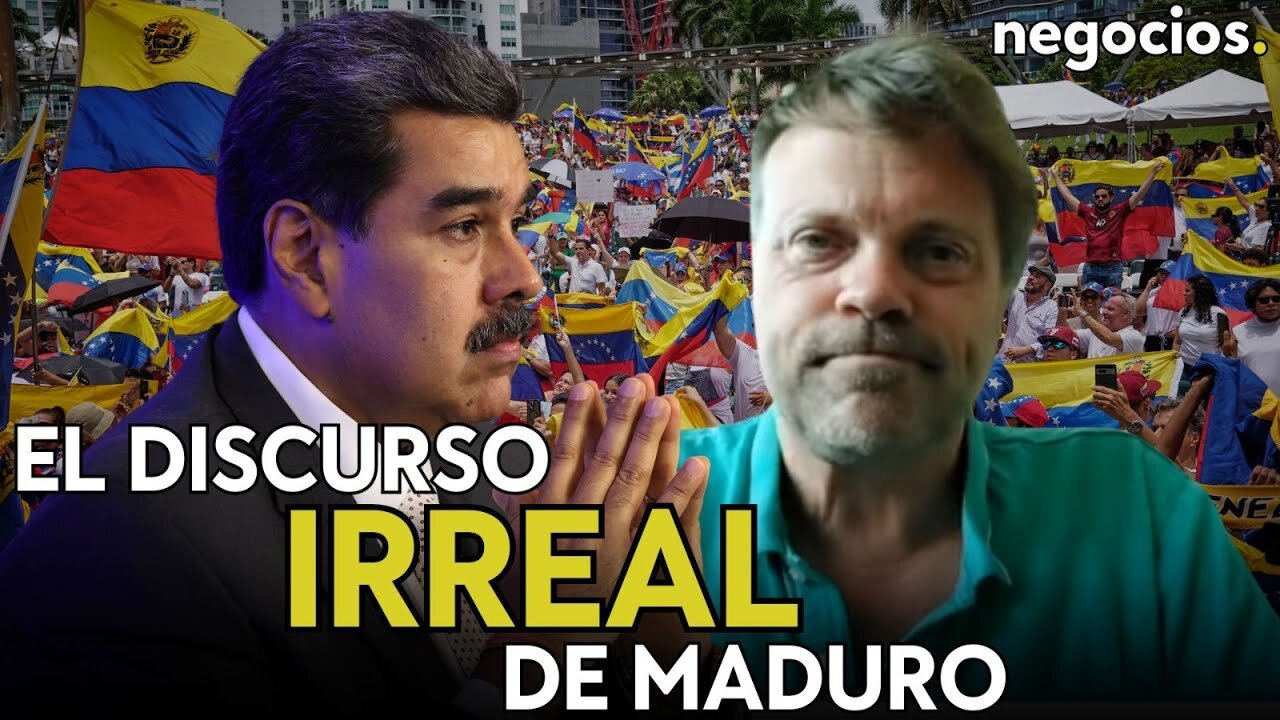 "Maduro tiene un discurso fuera de la realidad, como Putin y Trump". Frederic Mertens