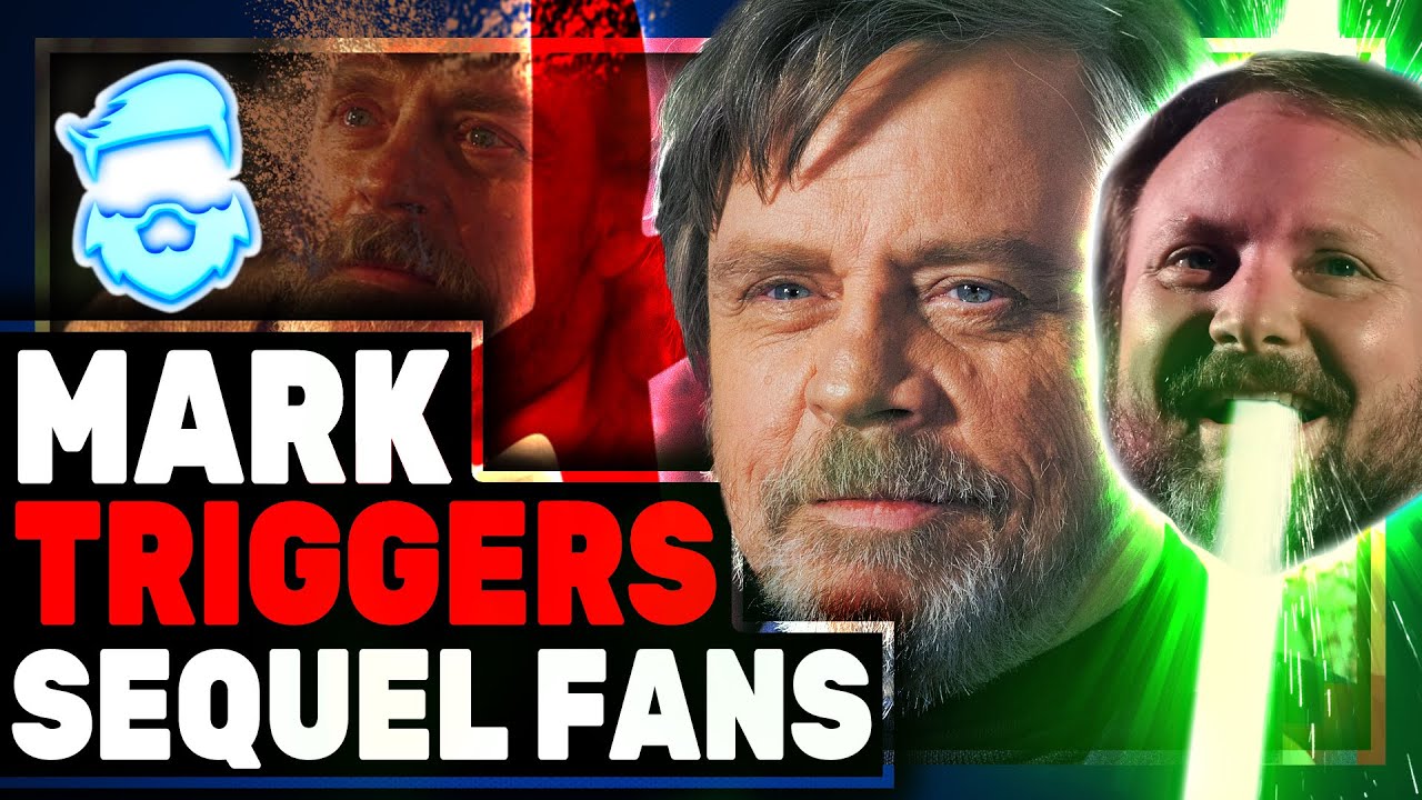 Star Wars "Fans" TRIGGERED! Mark Hamill ROASTS The Last Jedi & LOVING The Mandalorian Luke Skywalker