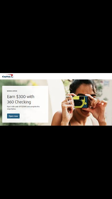 Get $300 of Free Money from Capital One