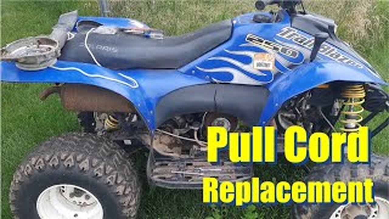 Replacing Pull Cord - Polaris Trailboss 250