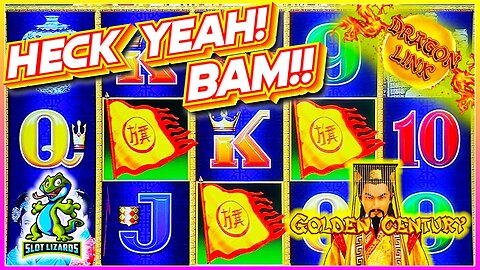 HECK YEAH WHAT A REVEAL!!! JACKPOT SWEETNESS! Dragon Link Golden Century Slot HIGHLIGHT!