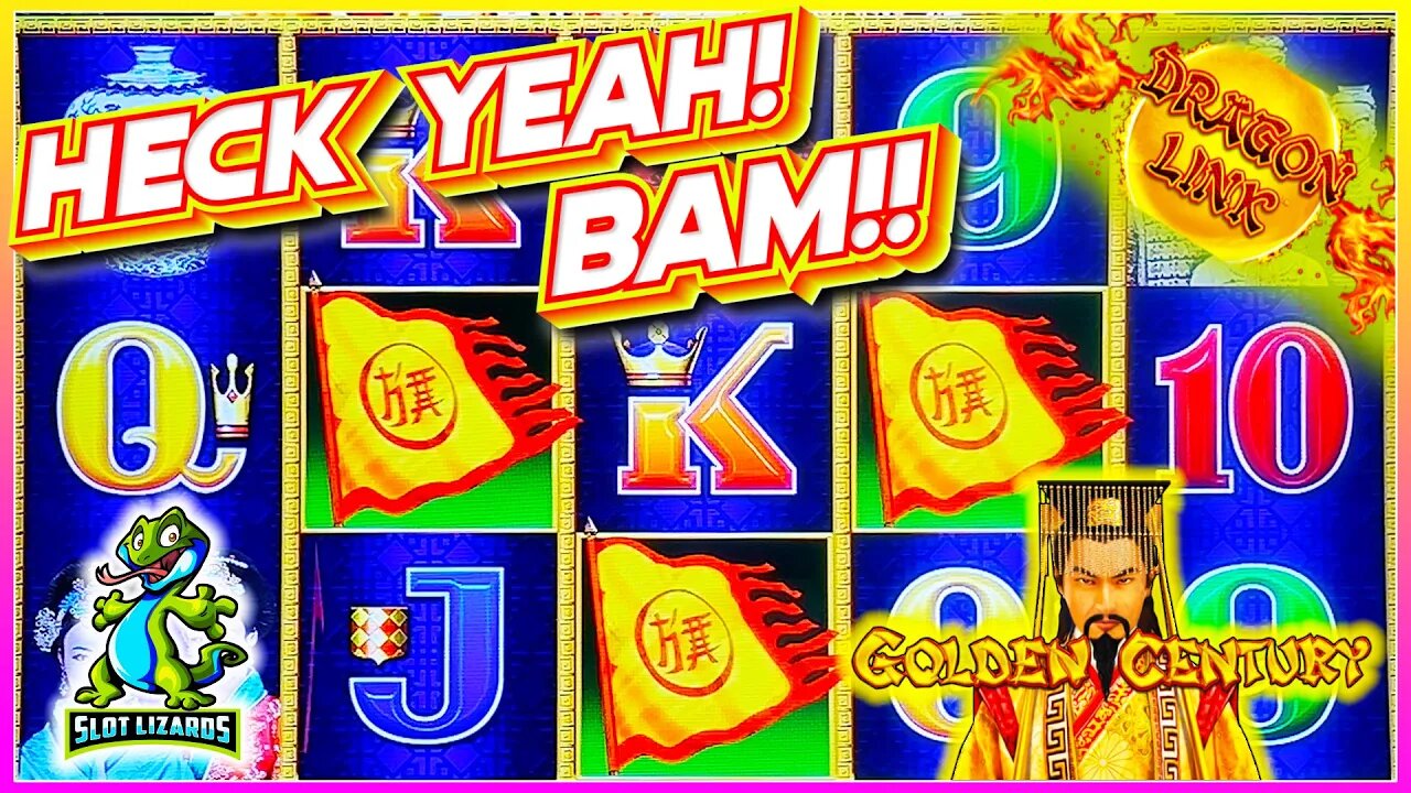 HECK YEAH WHAT A REVEAL!!! JACKPOT SWEETNESS! Dragon Link Golden Century Slot HIGHLIGHT!