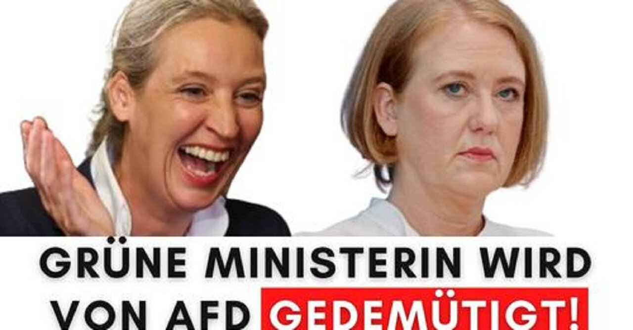 Blamage: GRÜNE Lisa Paus macht aus Versehen Wahl-Werbung für AfD!