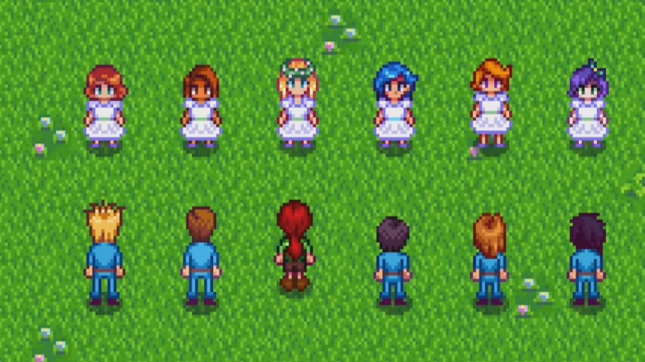 Flower Dance | Same Gender Partner[Female] - Stardew Valley