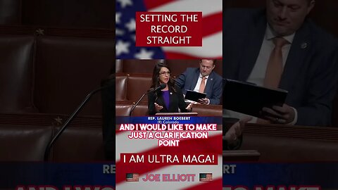 🇺🇸 Rep. Lauren Boebert DESTROYS Dem, I AM ULTRA MAGA #shorts