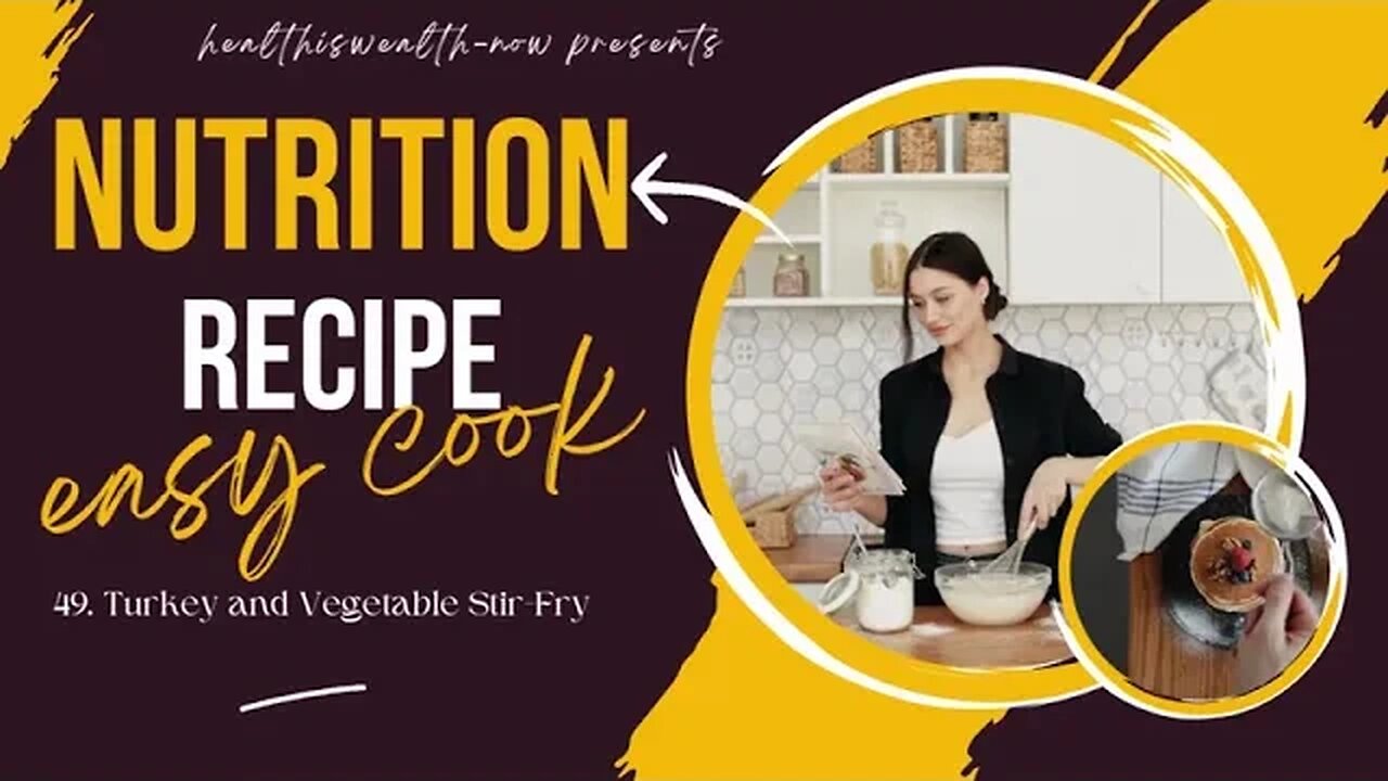 Healthy and Nutrition Recipe I Turkey and Vegetable Stir-Fry #food #health #healthy #viral #fitness