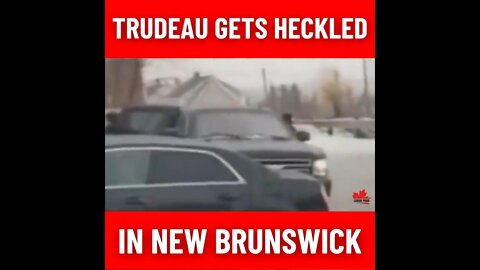 Justin Trudeau HECKLED in New Brunswick, Canada