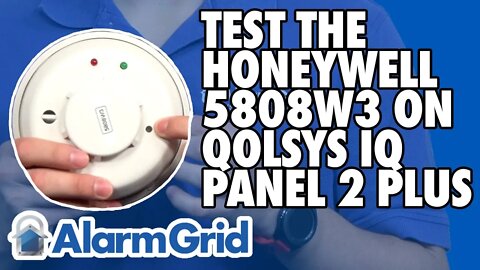 Testing the Honeywell 5808W3 Smoke Detector on the Qolsys IQ Panel 2 Plus