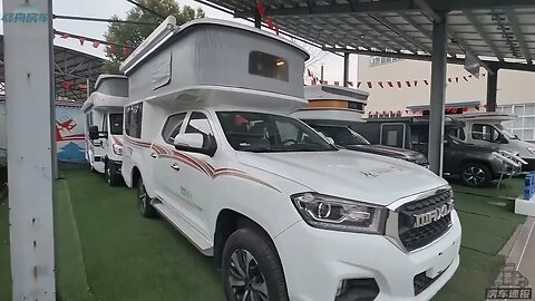 房车市场终于迎来巨变，20多就能买能进地库的四驱越野房车，真香@868rvexpress7