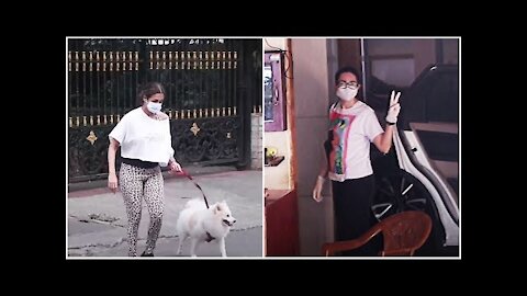 Malaika Arora & Karisma Kapoor Spotted in Bandra | SpotboyE