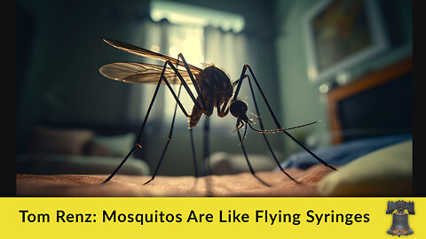 Tom Renz: Mosquitos Are Like Flying Syringes