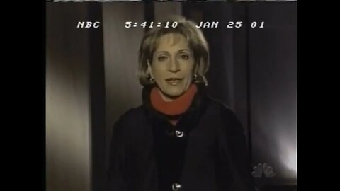 Campaign 2000 . 2001.02 NBC News Early reports on George W Bush administration