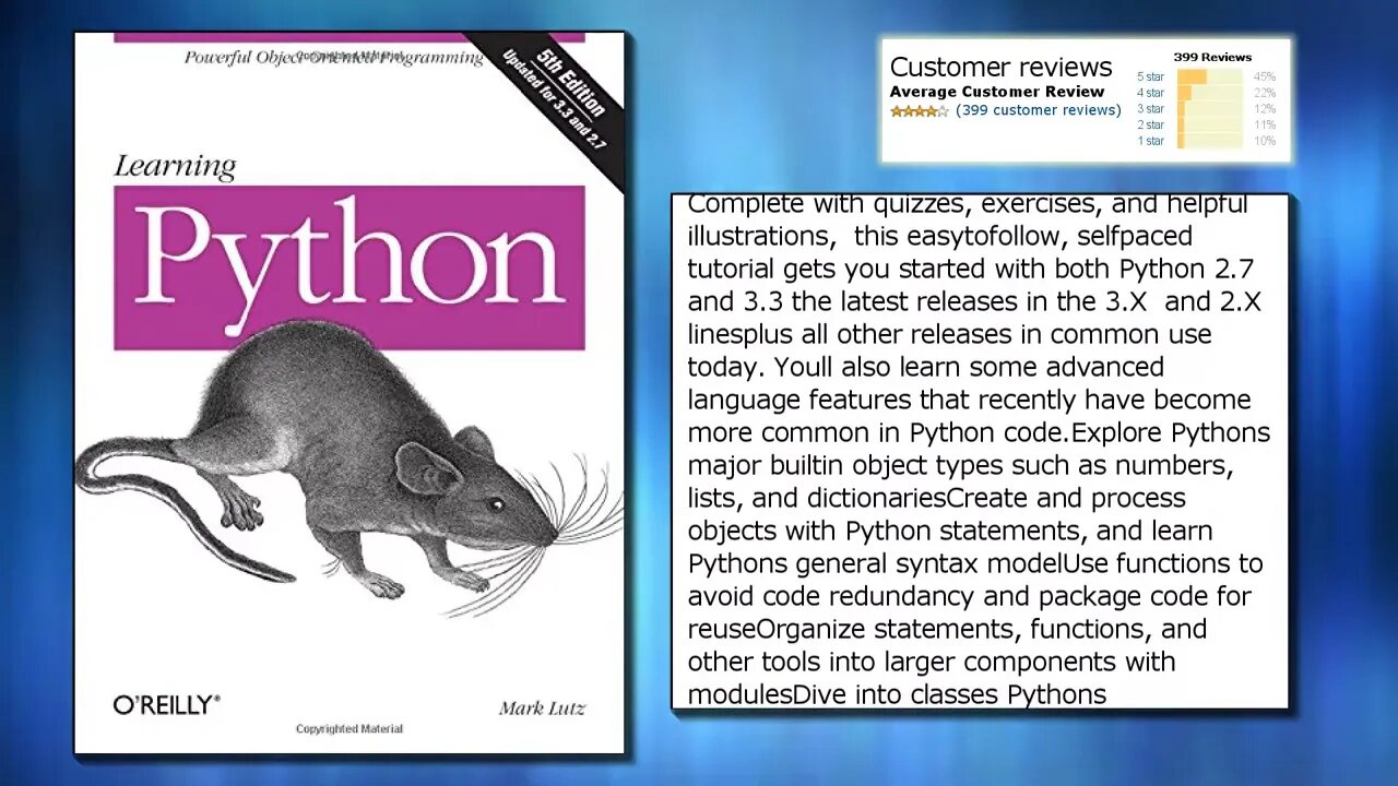 Learning Python 5ed: Powerful Object-Oriented Programming