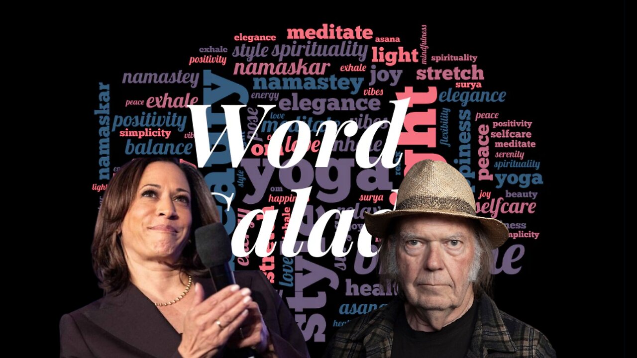 Neil Young Says Kamala Is A Clear Headed Truth Teller Who Isn't Ambiguous! GASLIGHTING ALERT!