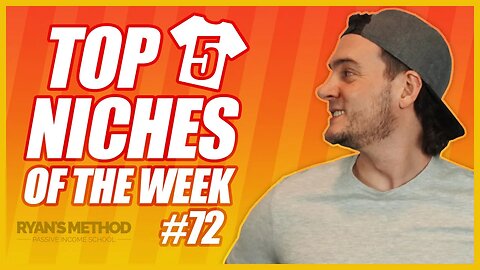 TOP 5 NICHES 🔥 Print on Demand Niche Research #72 — (9/26/2021)