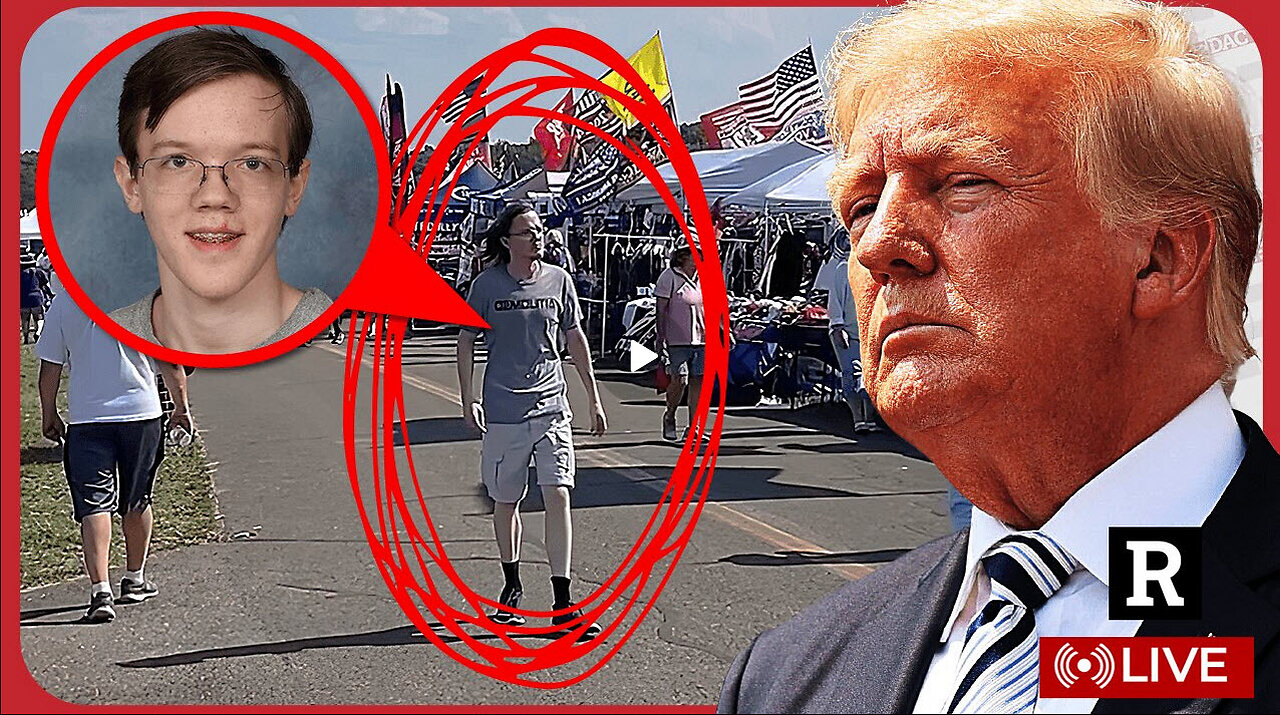 Who Was Trump's Assassin Talking To in Europe? And What Happened to Crooks' Body? | Redacted Live