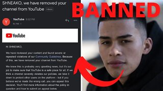 SNEAKO IS BANNED ON YOUTUBE