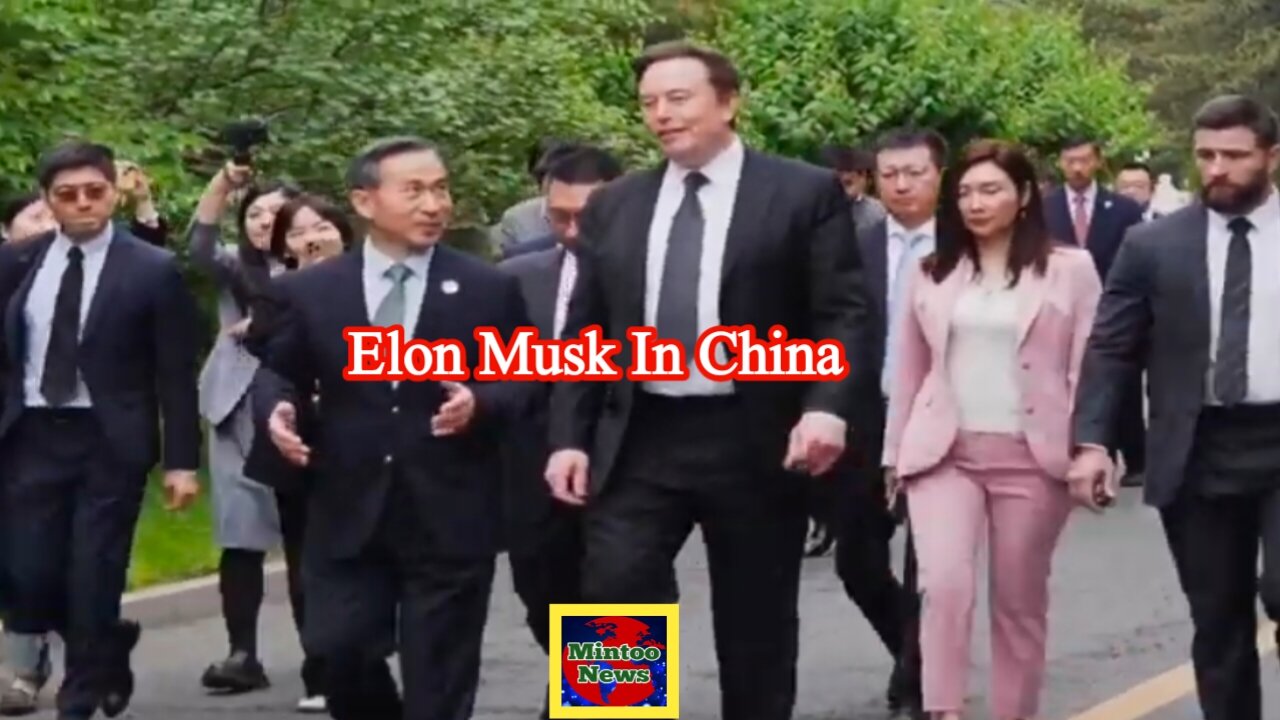 Elon Musk meets China’s No 2 official in Beijing