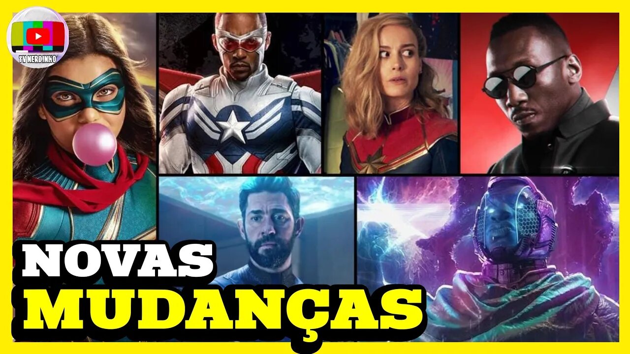 MARVEL STUDIOS - MUDANÇAS NO CALENDÁRIO DE FILMES E SÉRIES DO MCU: O QUE VOCÊ PRECISA SABER?