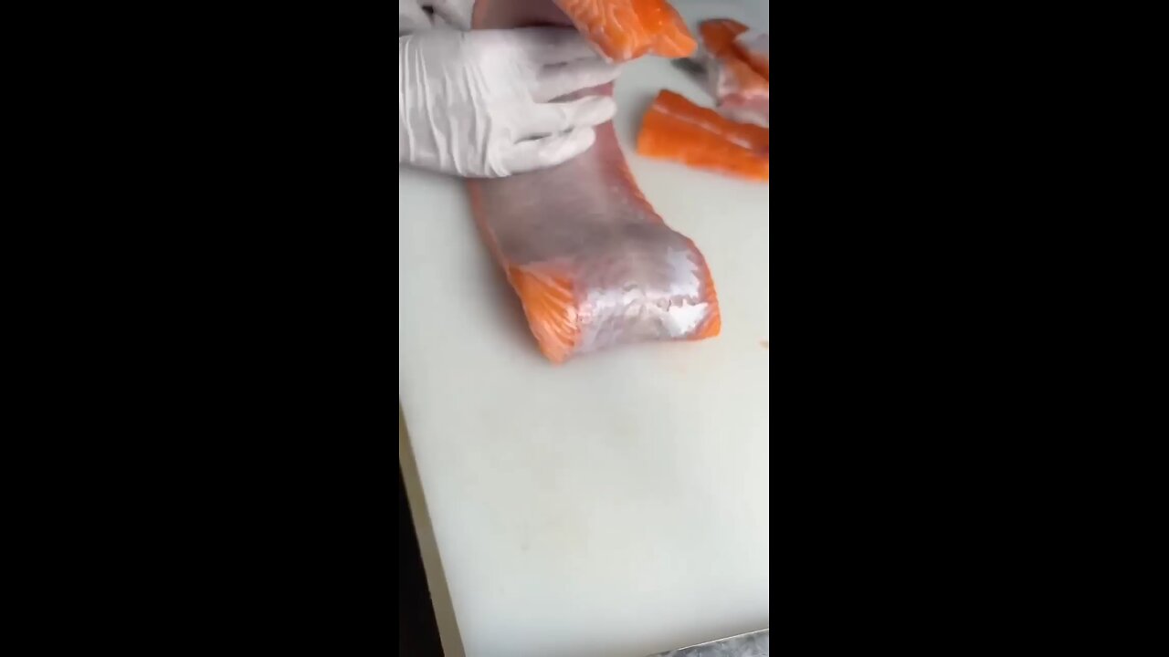 perfect cut method of selmon fish