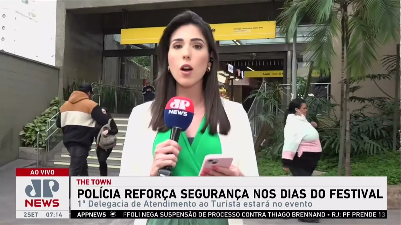 Polícia reforça segurança nos dias do festival The Town