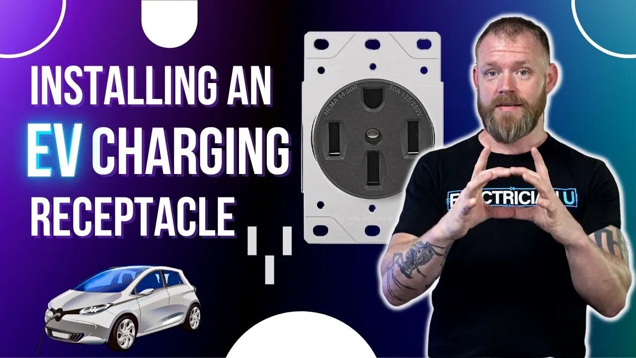 How to Install an Electric Vehicle Charger Receptacle