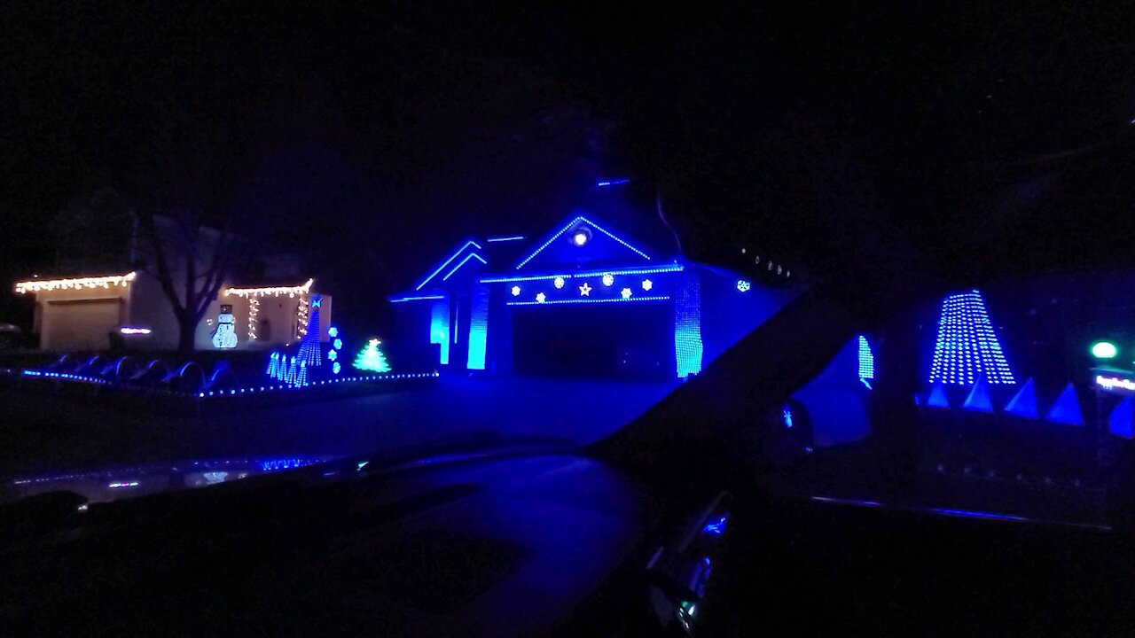 Awesome Christmas light display