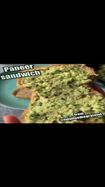 Paneer sandwich | @futulfoodiegrateful on IG 🥪😋 #sandwich #paneer