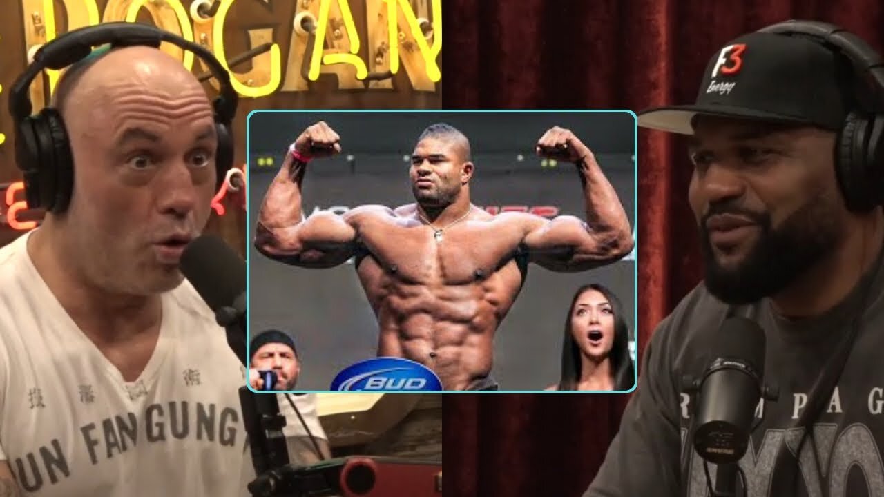 Alistair Overeem Horse Meat Training | Joe Rogan & Quinton Jackson